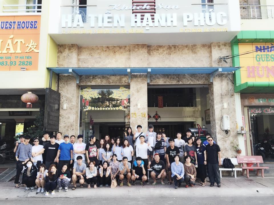 Ha Tien Hanh Phuc Hotel Bagian luar foto