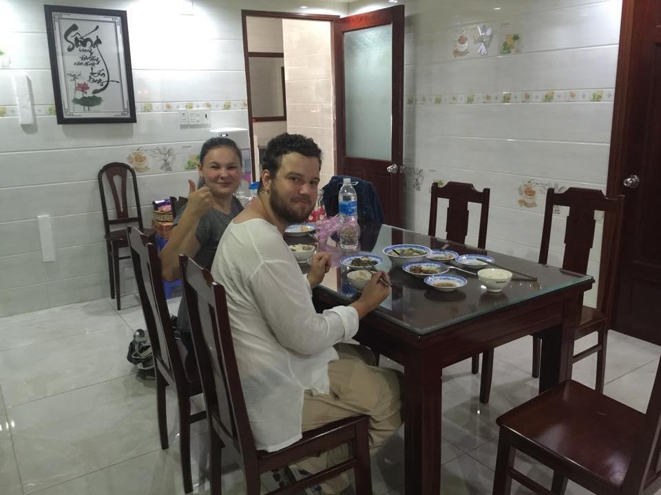 Ha Tien Hanh Phuc Hotel Bagian luar foto